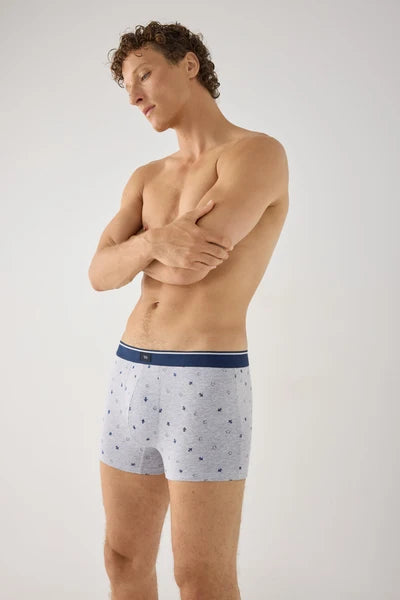 Pack 2 BOXER básicos algodón estampado YSABEL MORA
