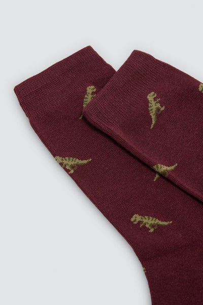 Calcetín hombre algodón estampado puño confort YSABEL MORA