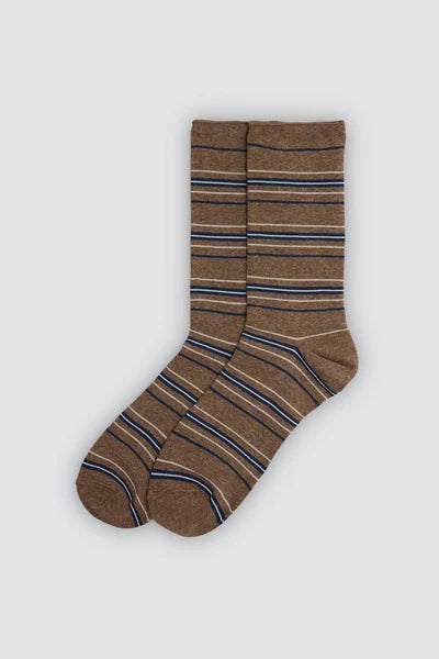 Pack 3 Calcetines hombre algodón estampado SIN PUÑO YSABEL MORA