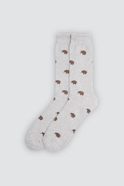 Calcetín hombre TÉRMICO estampado YSABEL MORA