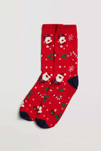 Cargar imagen en el visor de la galería, Pack 2 calcetines Caballero Navidad YSABEL MORA