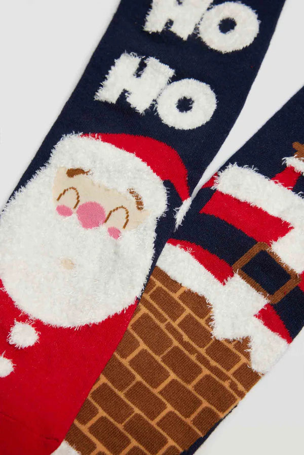 Pack 2 calcetines Caballero Navidad YSABEL MORA
