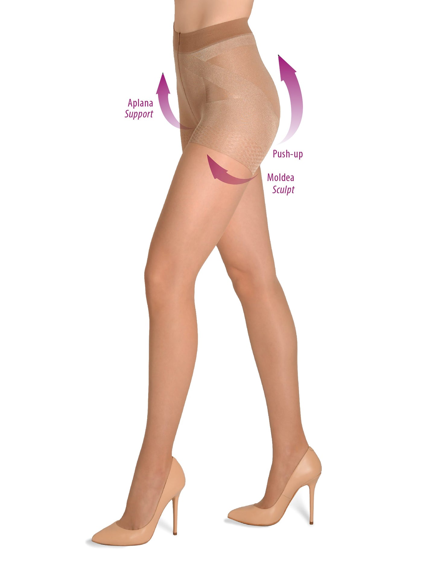 Panty faja control vientre y caderas Secret Shape Gemini 15 Den. Cecilia de Rafael