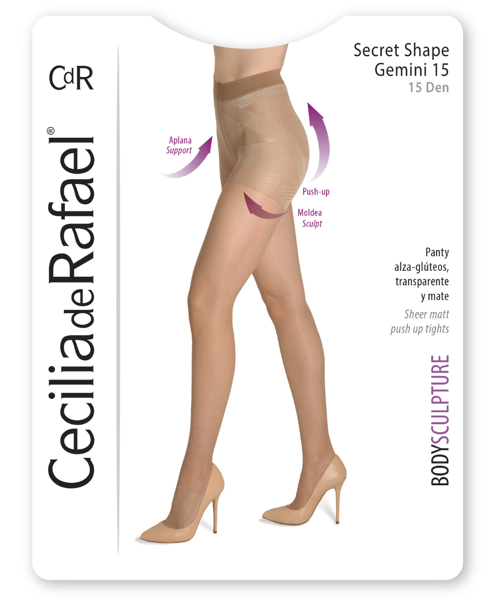 Panty faja control vientre y caderas Secret Shape Gemini 15 Den. Cecilia de Rafael