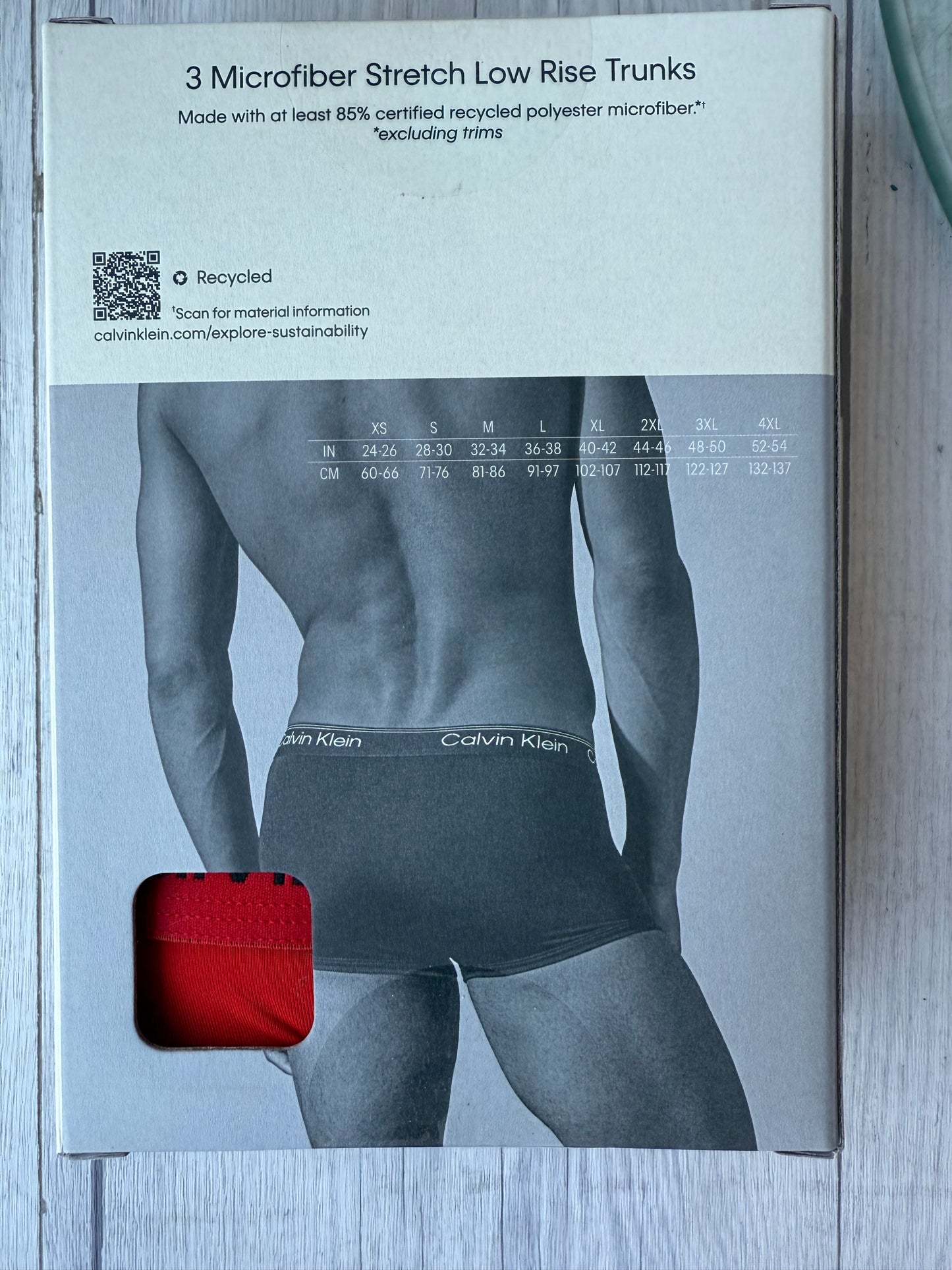Pack 3 boxer microfibra transpirable MICROFIBER STRETCH CALVIN KLEIN