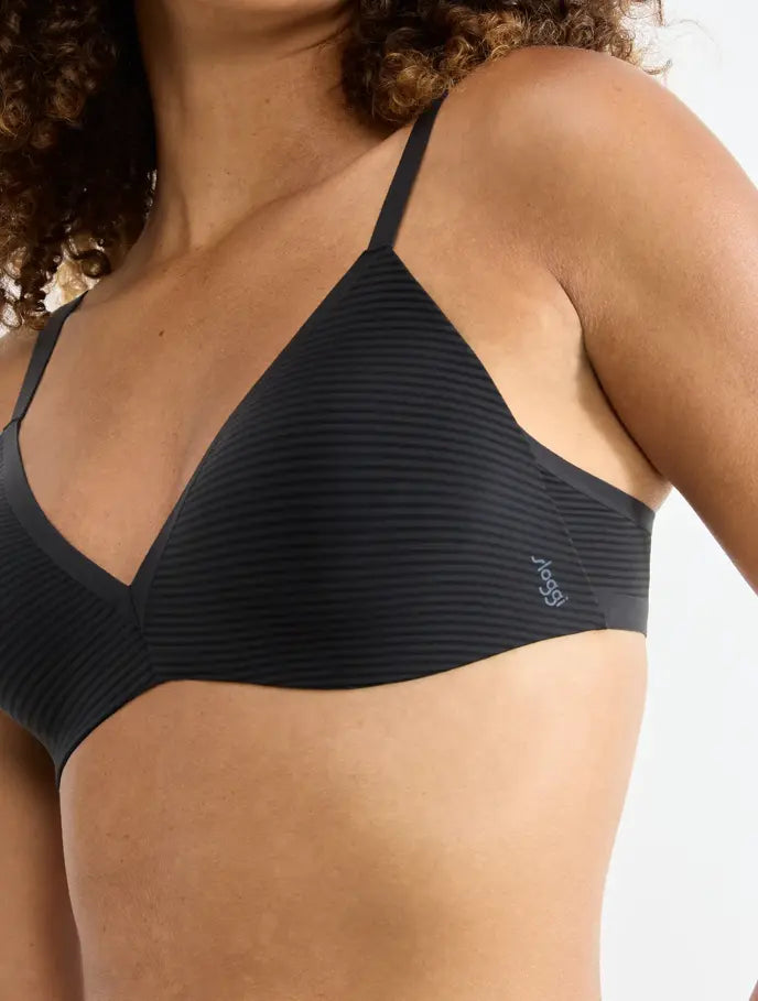 Bralette sin aros PUSH UP sin costuras ZERO Feel Air THE UP 2.0 SLOGGI