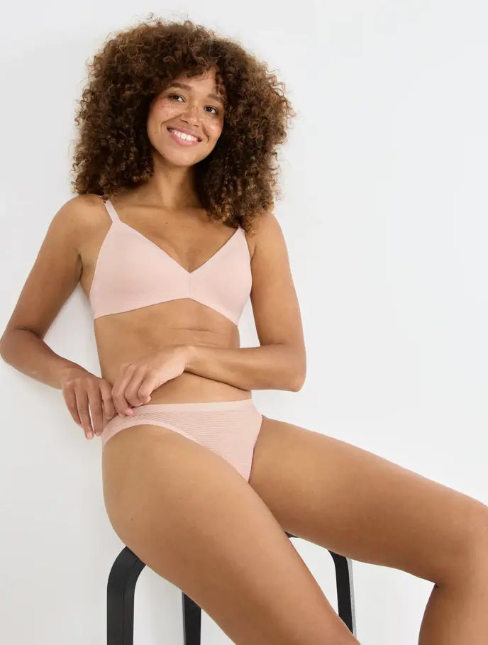 Bralette sin aros PUSH UP sin costuras ZERO Feel Air THE UP 2.0 SLOGGI