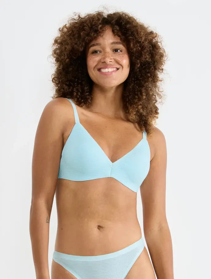 Bralette sin aros PUSH UP sin costuras ZERO Feel Air THE UP 2.0 SLOGGI