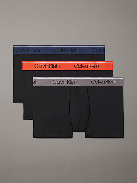 Pack 3 Boxer Briefs Microfiber Stretch negros-elástico color CALVIN KLEIN