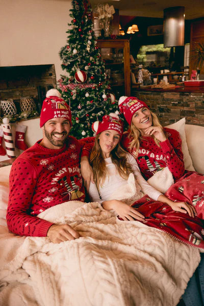 Gorro unisex adulto estampado Navidad I´m not a Santa YSABEL MORA