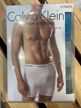 Cargar imagen en el visor de la galería, pack 3 boxer calvin klein largo especial algodón