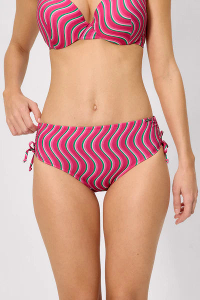 Braga bikini midi COMBINABLE estampado ondas YSABEL MORA