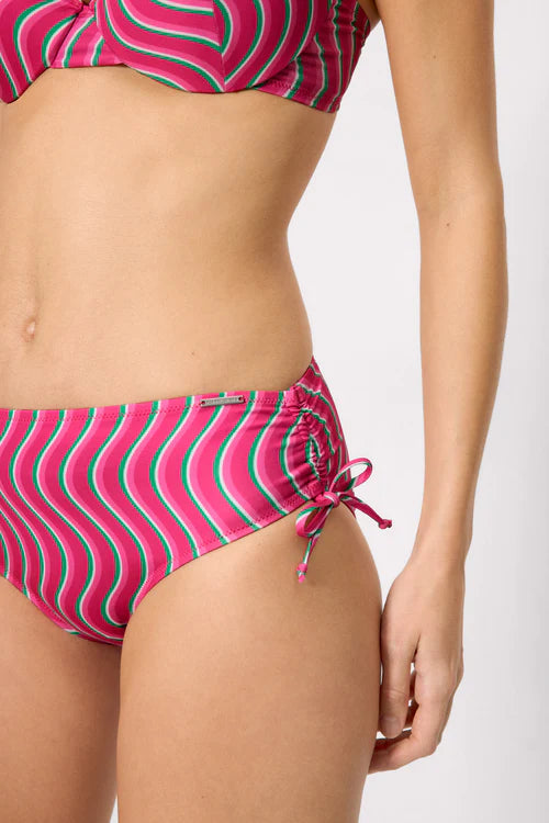 Braga bikini midi COMBINABLE estampado ondas YSABEL MORA