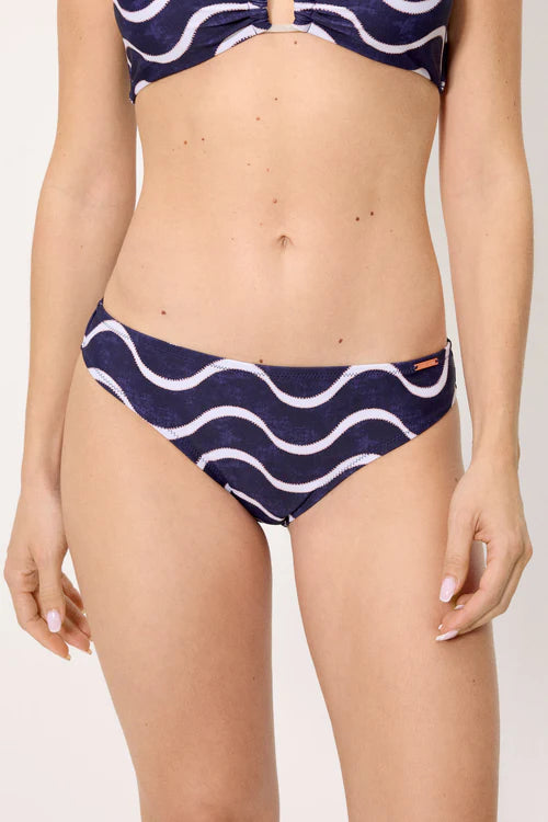 Braga bikini estampada marinero COMBINABLE  YSABEL MORA