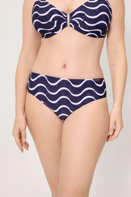 Braga midi moldeadora estampada marinero COMBINABLE  YSABEL MORA
