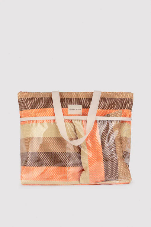 Conjunto bolso de playa y cojín a juego YSABEL MORA