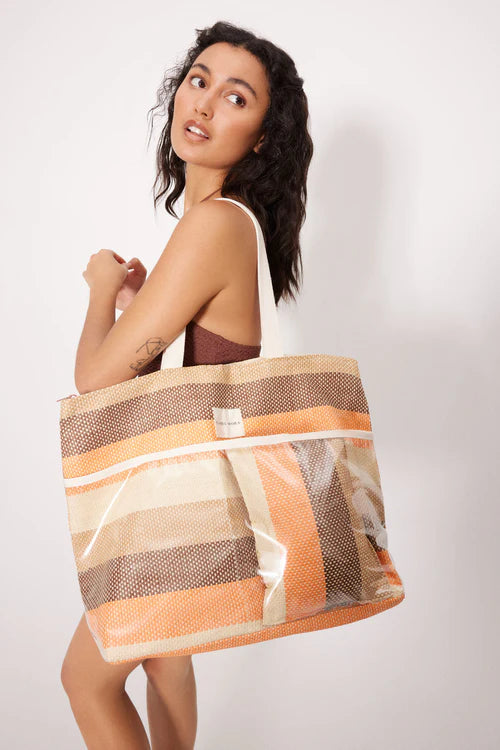 Conjunto bolso de playa y cojín a juego YSABEL MORA