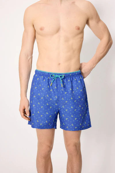 Bañador hombre secado rápido estampado cangrejos YSABEL MORA