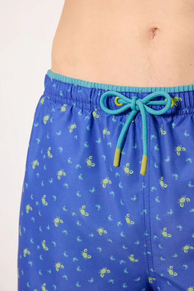 Bañador hombre secado rápido estampado cangrejos YSABEL MORA