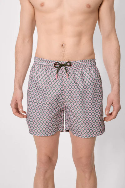Bañador medio estampado étnico multicolor YSABEL MORA
