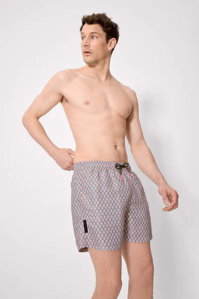 Bañador medio estampado étnico multicolor YSABEL MORA