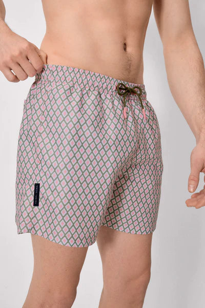 Bañador medio estampado étnico multicolor YSABEL MORA