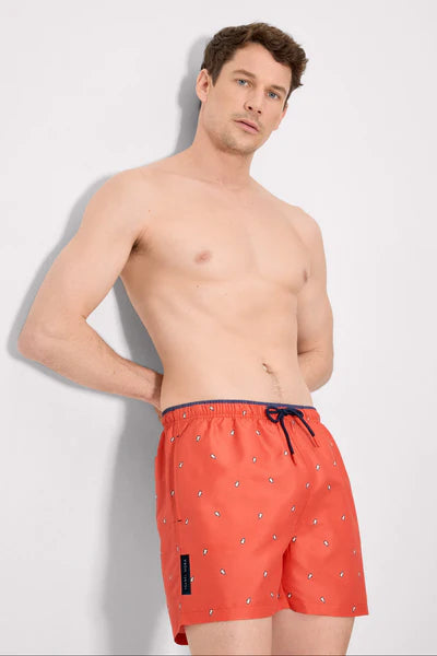Bañador hombre secado rápido estampado pingüinos YSABEL MORA