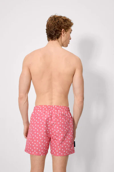 Bañador medio estampado pulpos rosa YSABEL MORA
