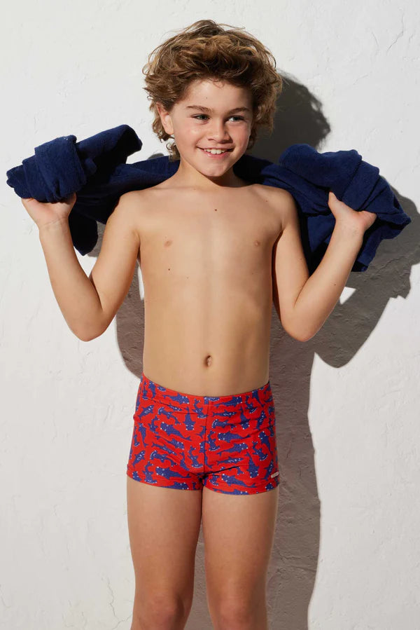 Bañador niño boxer estampado tiburones Ysabel Mora