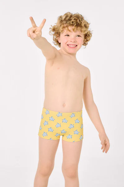 Bañador bóxer niño estampado tortugas Ysabel Mora