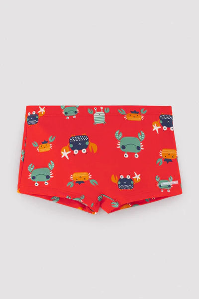 Bañador bóxer niño estampado cangrejos Ysabel Mora