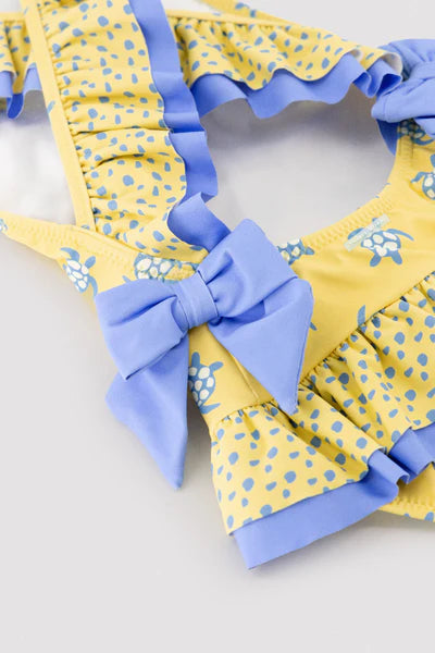 Bañador niña estampado tortugas Ysabel Mora