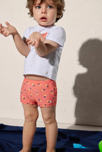 Cargar imagen en el visor de la galería, Bañador bebé tipo boxer estampado piñas Ysabel Mora