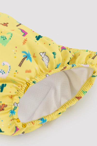 Bañador culetín antifugas bebé estampado dinosaurios Ysabel Mora