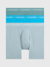 Cargar imagen en el visor de la galería, Pack 3 Boxers Briefs Cotton Stretch pierna larga CALVIN KLEIN