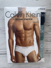 Cargar imagen en el visor de la galería, Pack 3 SLIPS Cotton Stretch Classic Fit CALVIN KLEIN