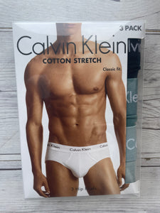 Pack 3 SLIPS Cotton Stretch Classic Fit CALVIN KLEIN