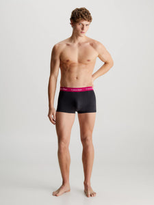 Pack 3 Boxer Cotton Stretch negros-elástico color CALVIN KLEIN