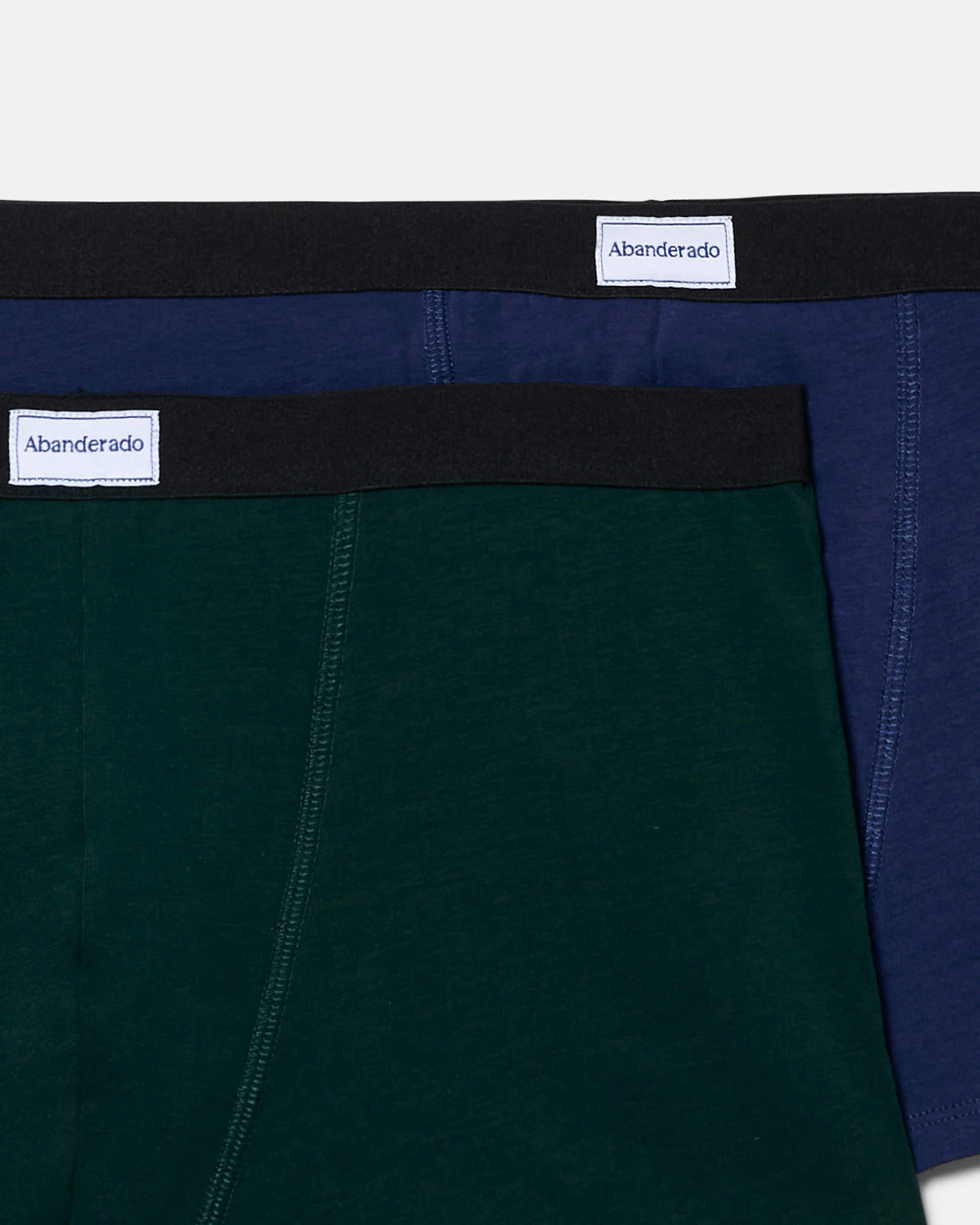 Pack 2 boxer hombre MARINO-BOSQUE en tejido y color resistentes ABANDERADO