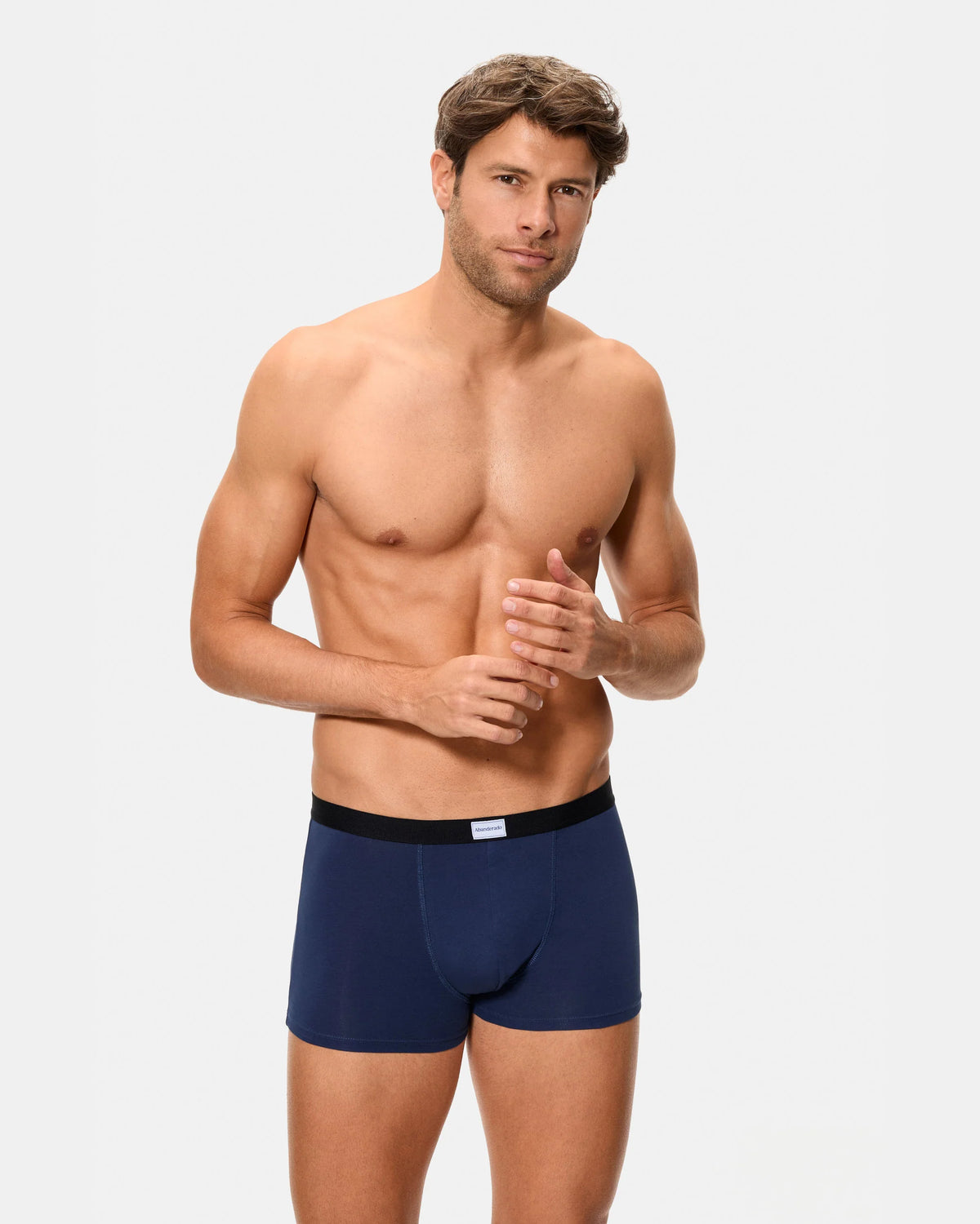 Pack 2 boxer hombre MARINO-BOSQUE en tejido y color resistentes ABANDERADO