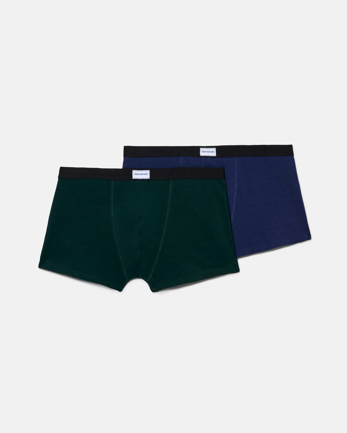 Pack 2 boxer hombre MARINO-BOSQUE en tejido y color resistentes ABANDERADO