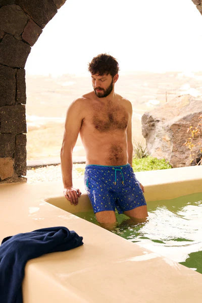 Bañador hombre secado rápido estampado cangrejos YSABEL MORA