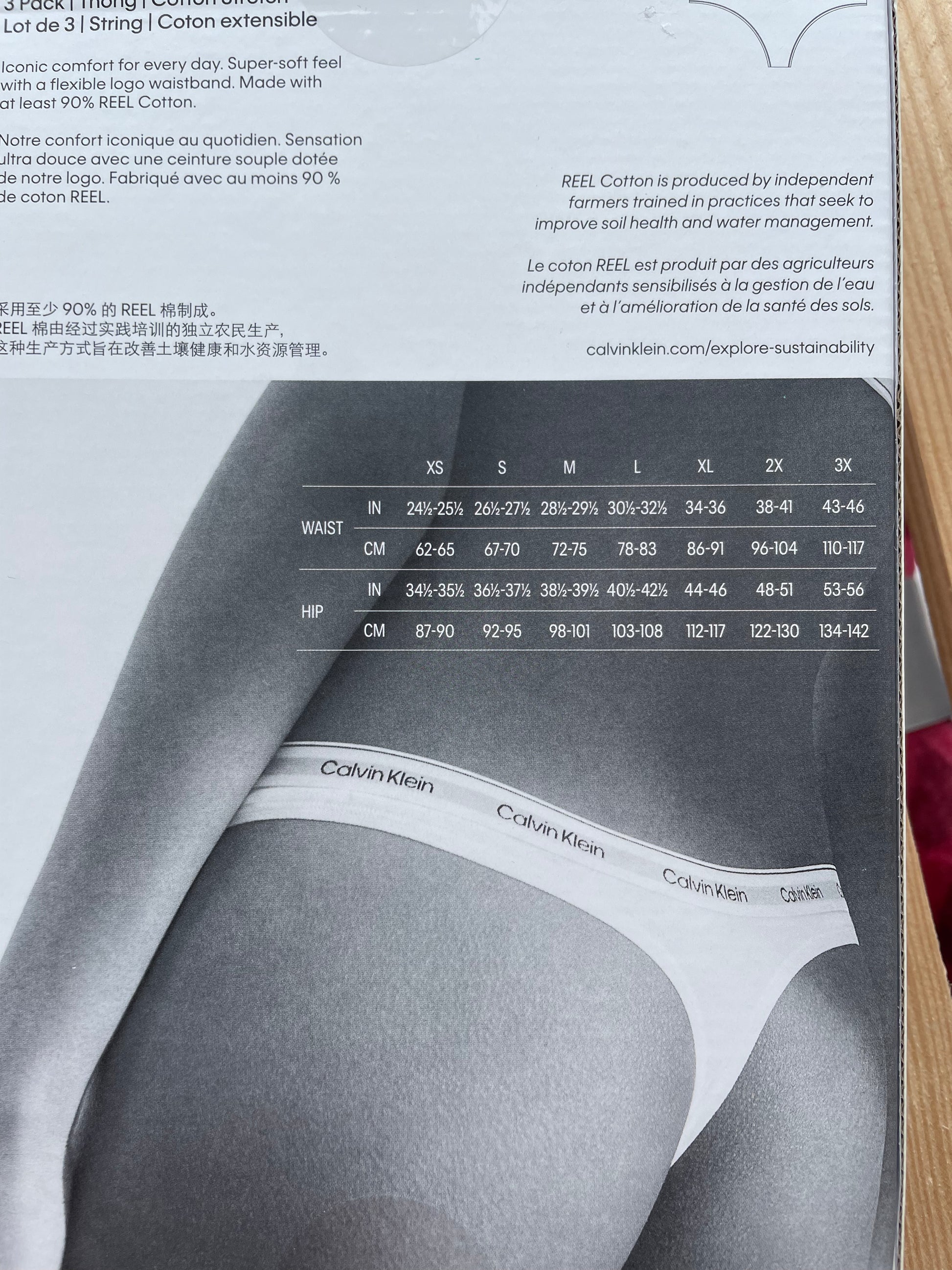 3 TANGAS MUJER ALGODÓN CALVIN KLEIN NUEVO LOGO