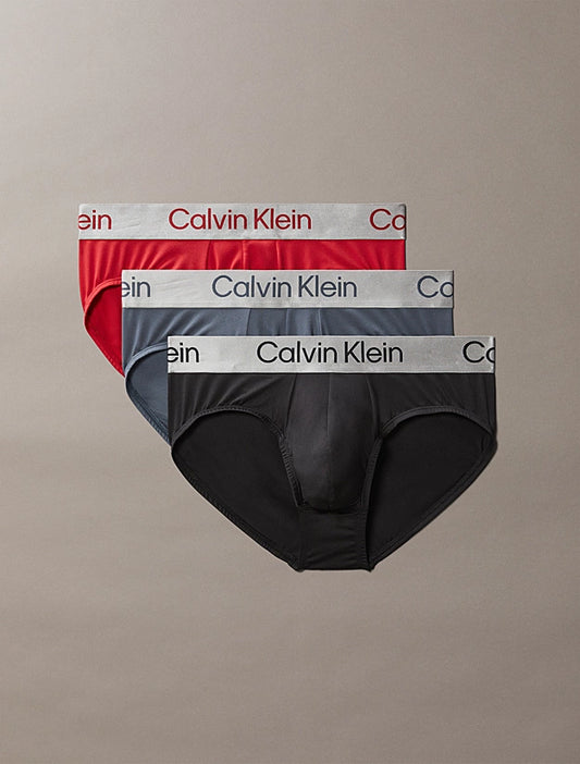 Pack 3 Slips Microfiber Stretch CALVIN KLEIN