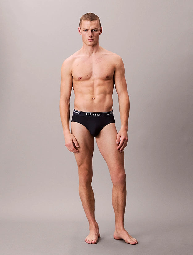 Pack 3 Slips Microfiber Stretch CALVIN KLEIN