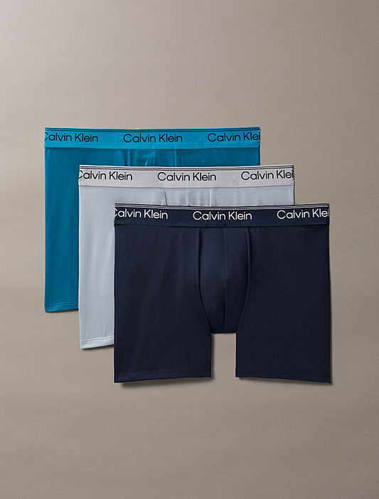 Pack 3 boxer tipo briefs microfibra transpirable MICROFIBER STRETCH CALVIN KLEIN