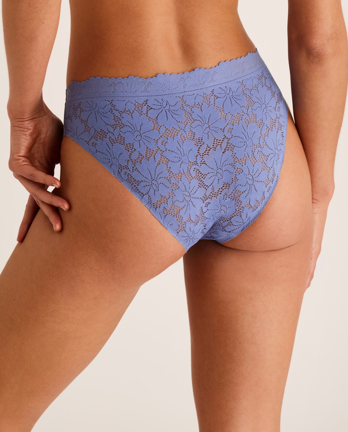 Braga de talle medio azul colección ONE & LACE de SELMARK