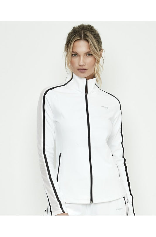 Chaqueta deportiva color blanco colección Pilar Rubio para Selmark