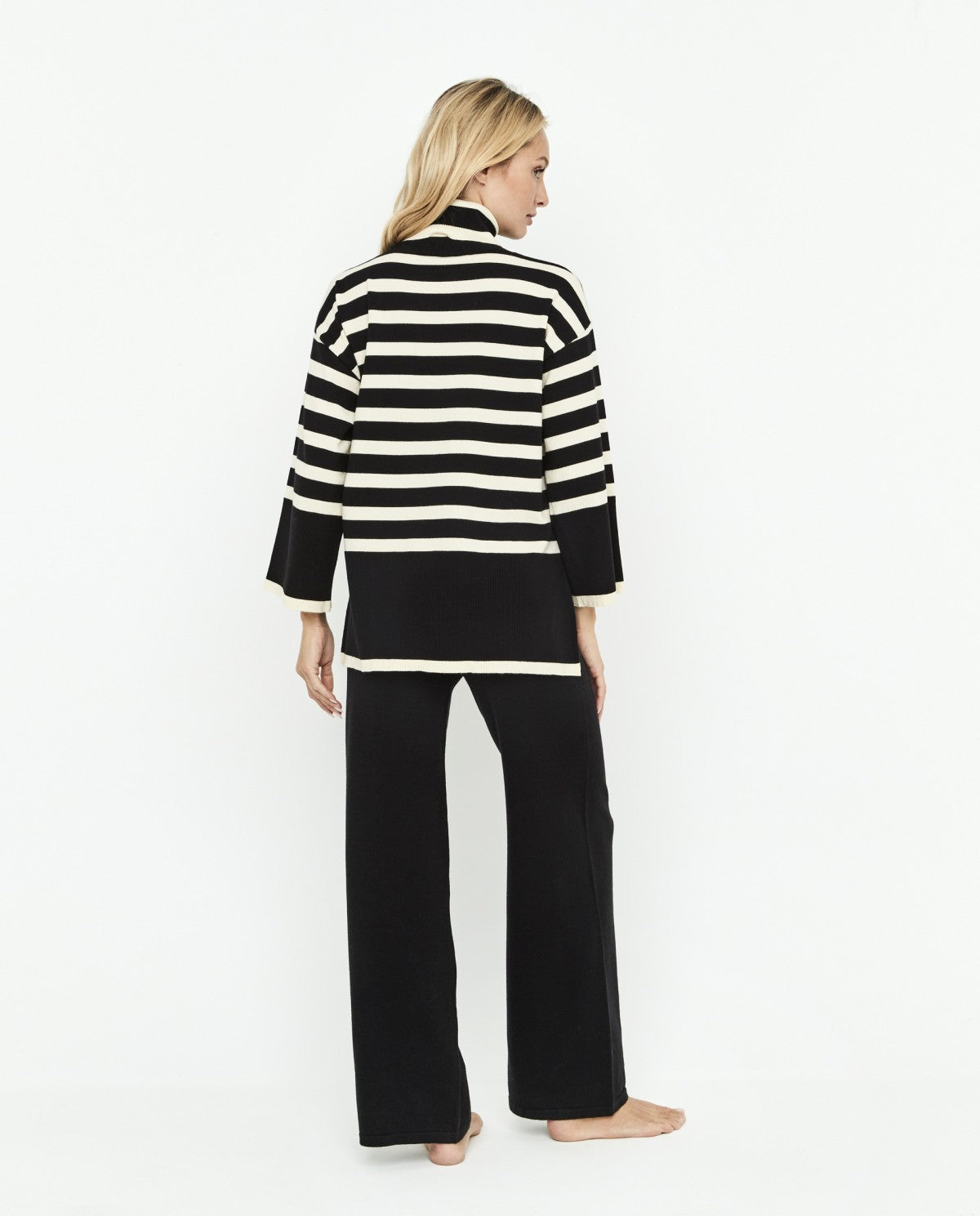 Conjunto punto estampado rayas SELMARK