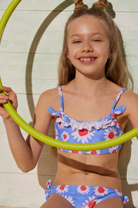 Bikini estampado margaritas Sailor Collection for kids YSABEL MORA
